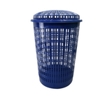 Cesta de ropa redonda con tapa Alfa Hogar