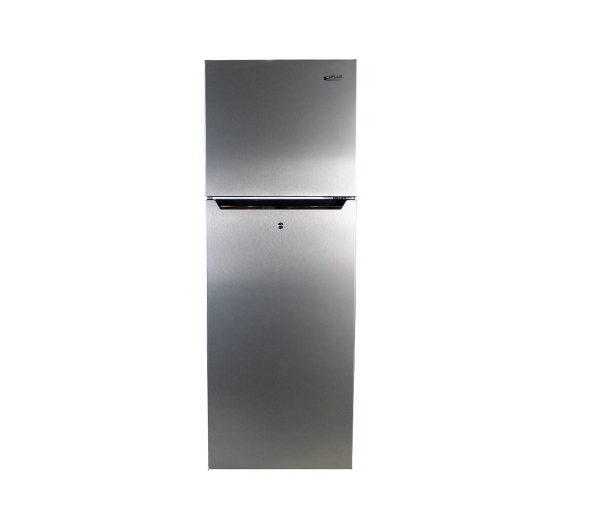 Nevera top mount 8 pies con escarcha 110v silver Gplus