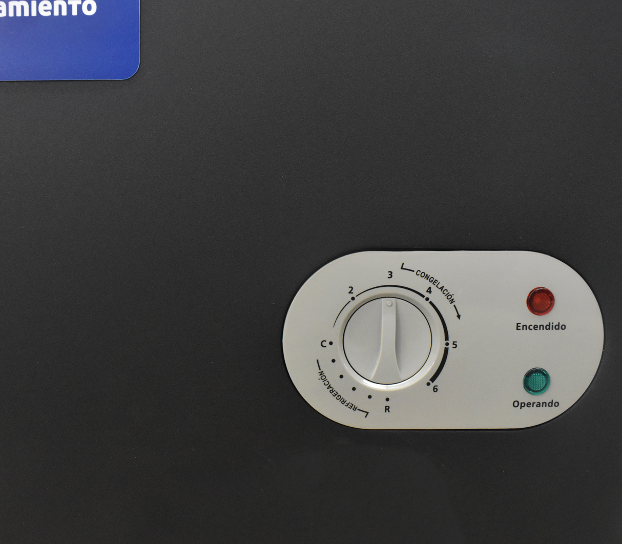 Congelador hortizontal 300 litros negro fre-1024 Gplus