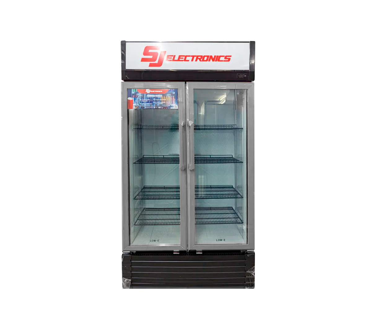 Exhibidor vertical 2 puertas 450 litros sj-450 Sj Electronics