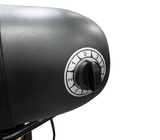 Ventilador industrial de pedestal 30" 3 aspas plásticas 150W negro Powerfik