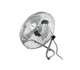 Ventilador industrial 2en1 de mesa y de pared 20" 3 aspa de aluminio 120w metal Powerfik