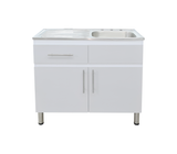 Mueble con fregadero derecho 100x50X90cm Powerfik