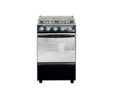 Cocina a gas 4h negro Kr