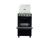 Cocina a gas 4h negro Kr