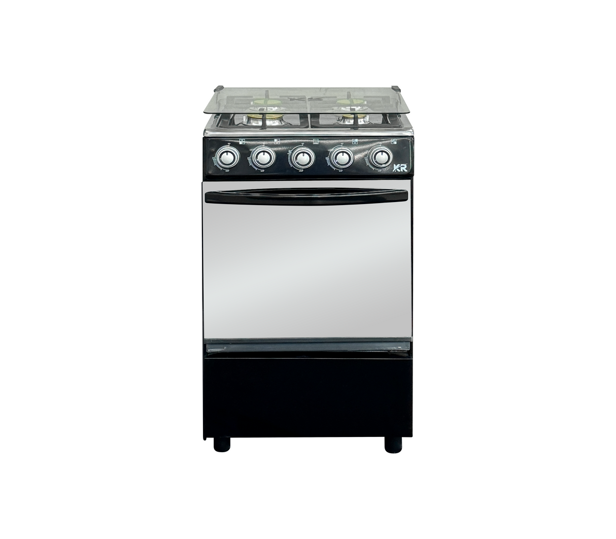 Cocina a gas 4h negro Kr
