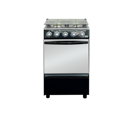 Cocina a gas 4h negro Kr