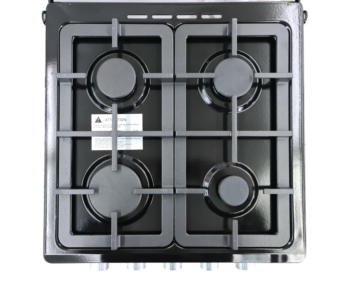 Cocina a gas 20" de piso 4h c/horno gris Newkool