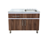 Mueble con fregadero derecho 100x50X90cm Powerfik
