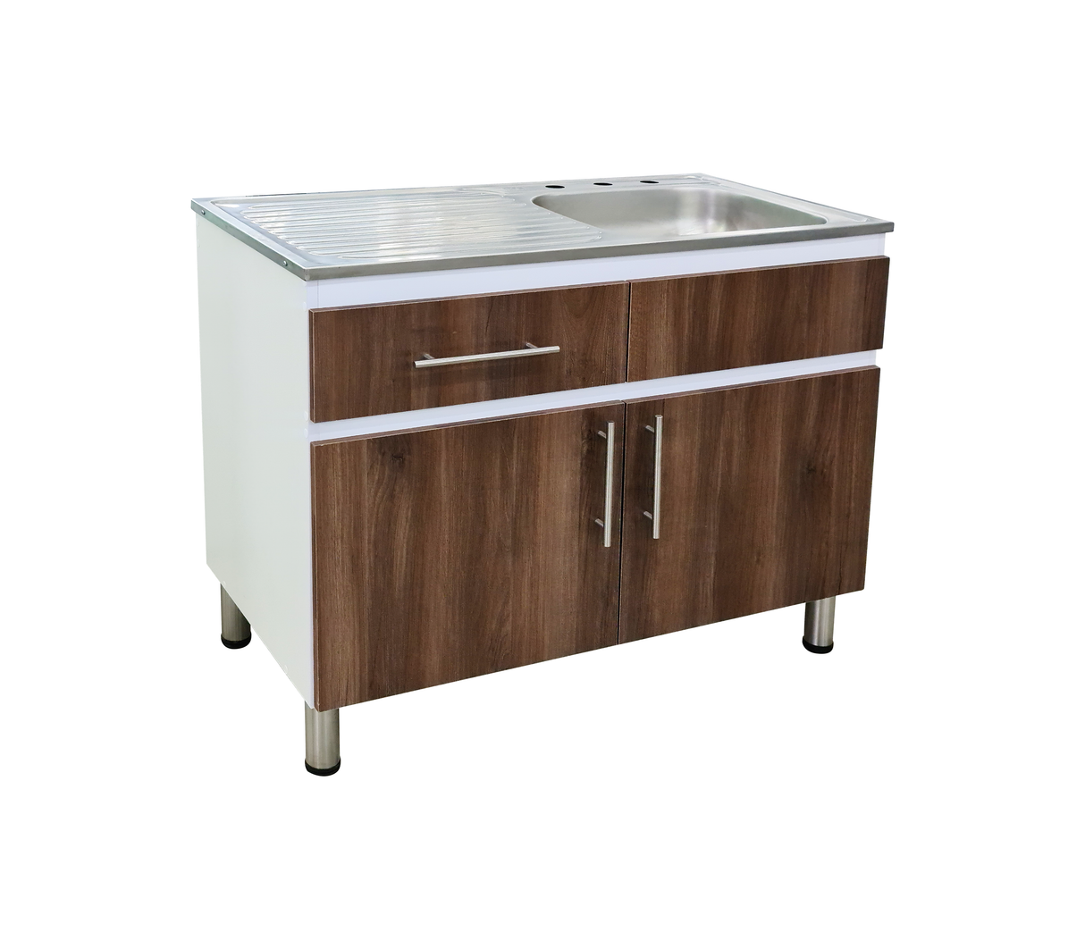 Mueble con fregadero derecho 100x50X90cm Powerfik