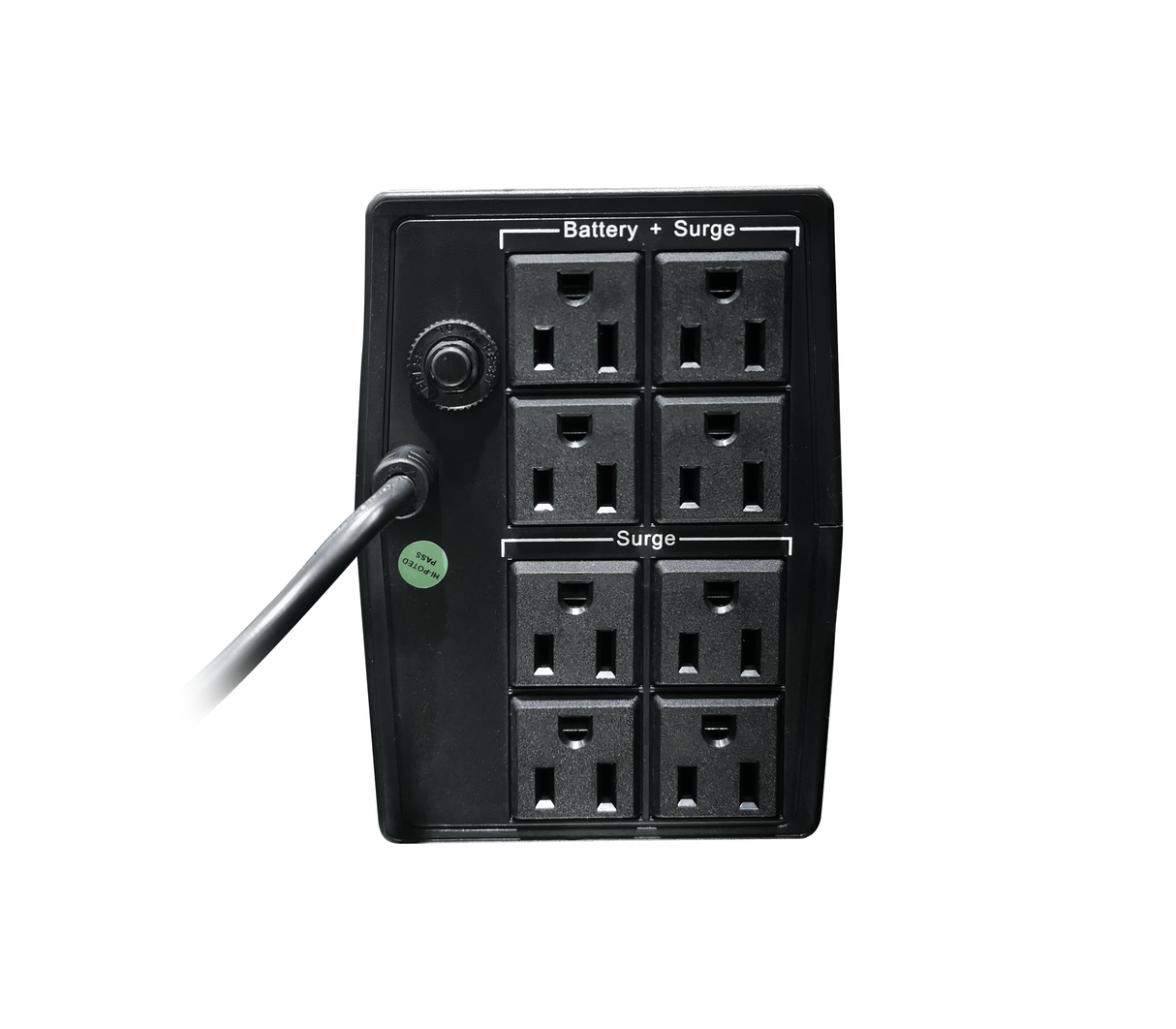 UPS 1000VA 500W 120V AVR 8 Tomas Pantalla LCD Spidertec