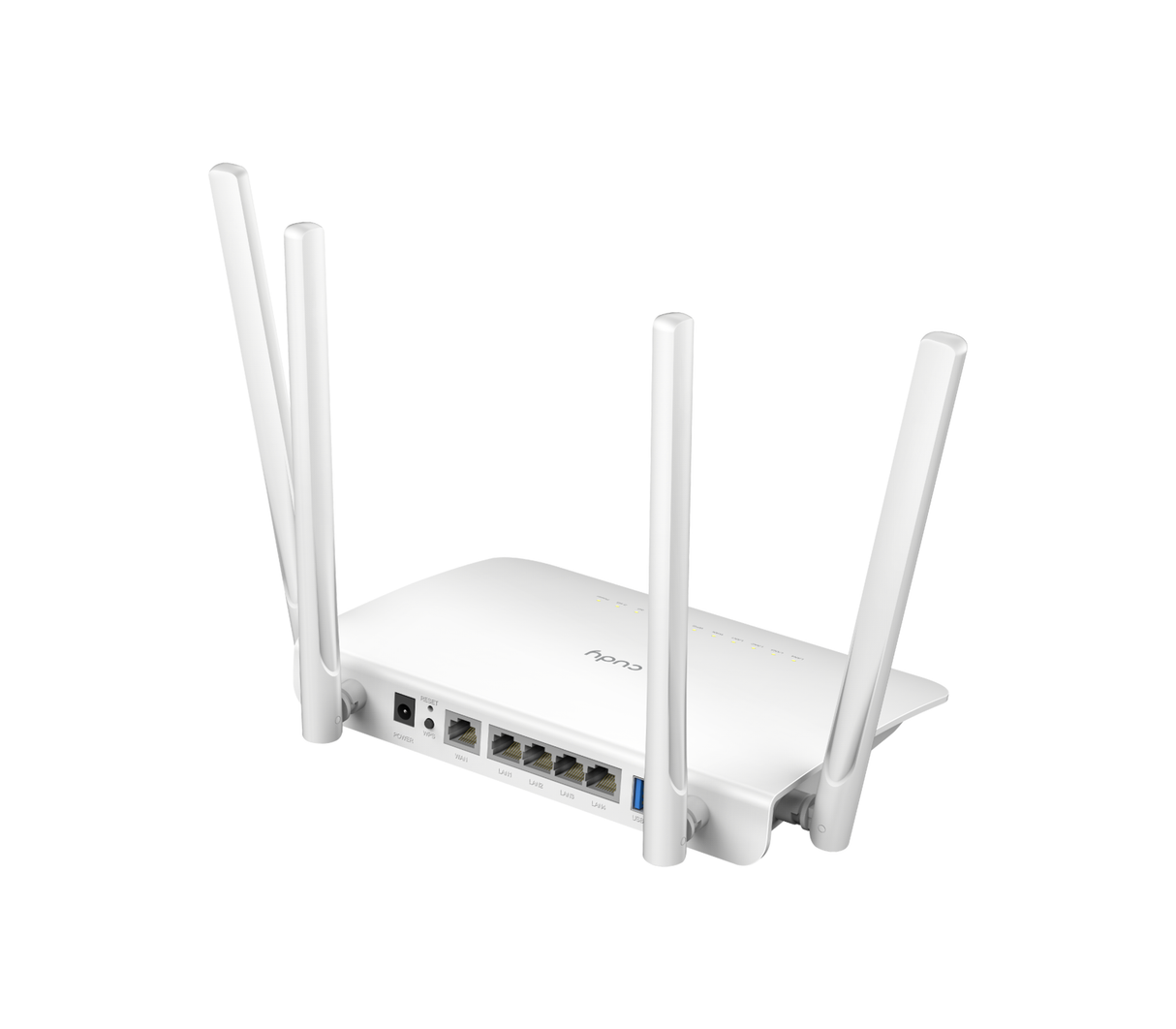 Router Inalámbrico AC1200 5 Puertos WR1300 4 Antenas Cudy