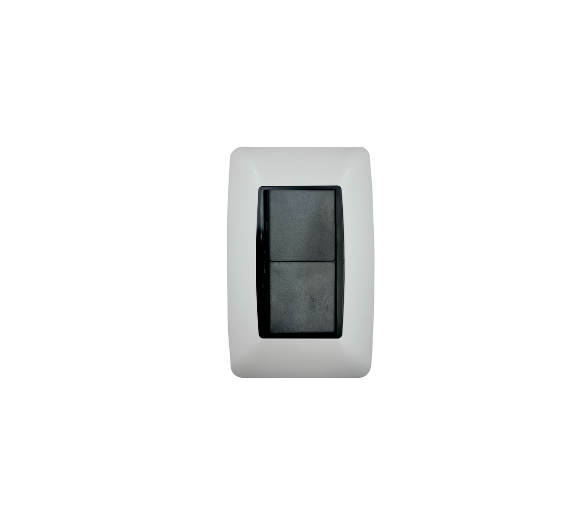 Interruptor toma moderna p/empotrar 3 way plata Lumistar