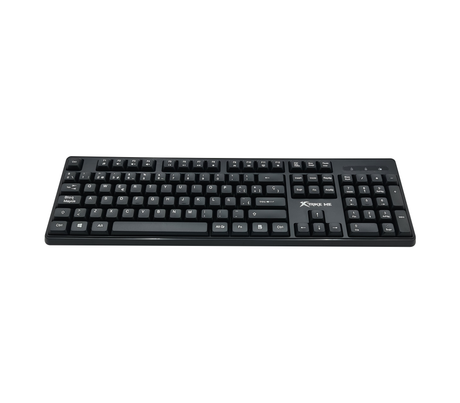 Combo inalámbrico teclado + mouse negro Xtrike Me