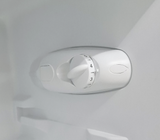 Nevera Top Mount semi escarcha 206 litros silver Mystic