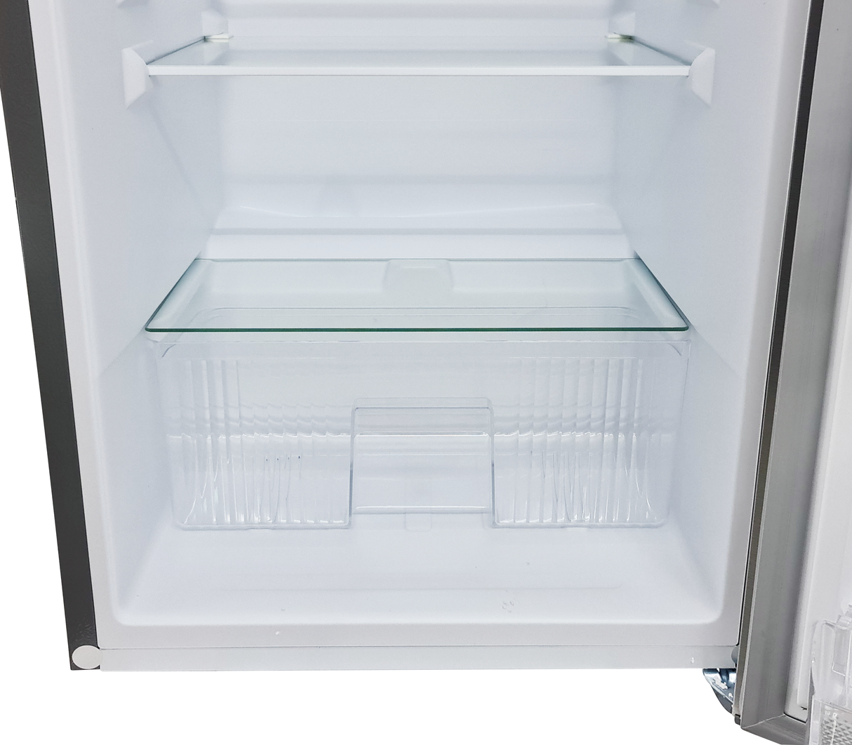 Nevera Top Mount semi escarcha 170 litros silver Mystic