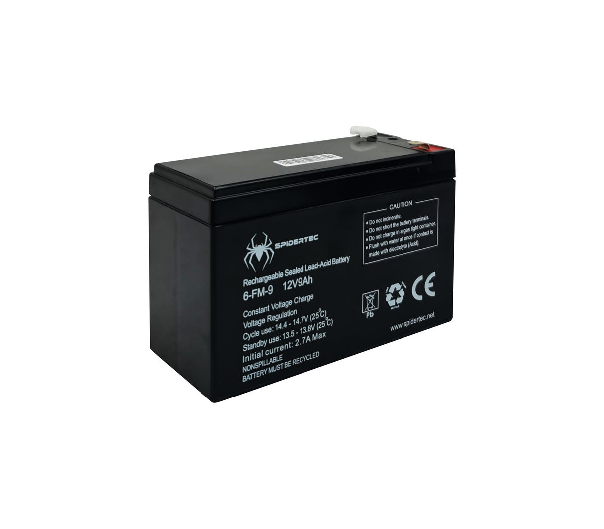 Batería ups 12V/9AH Spidertec