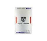 Cable cargador doble tipo C transformers rojo/azul Tecno