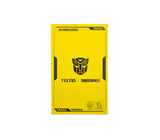 Cable cargador usb/tipo C transformers amarillo Tecno