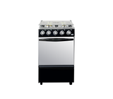 Cocina a gas 4 Hornillas negro KR PLUS