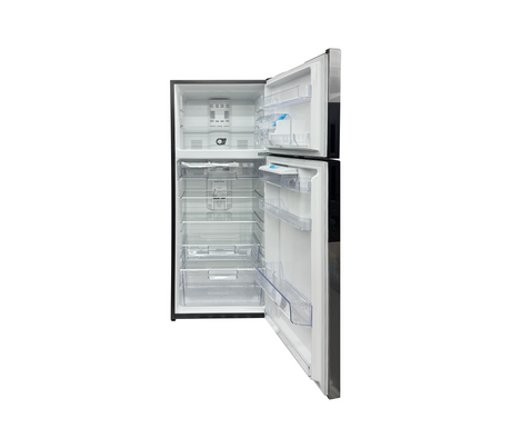 Nevera top mount 400 litros con dispensador silver Mabe