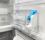 Nevera top mount 400 litros con dispensador silver Mabe