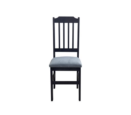 Silla para comedor gandal con tapizado Shenil gris Isabel