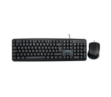 Combo Teclado + Mouse Alámbrico Black AON