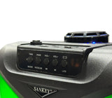 Corneta recargable 8" portátil 8W Karaoke PA8DCS501 Sankey