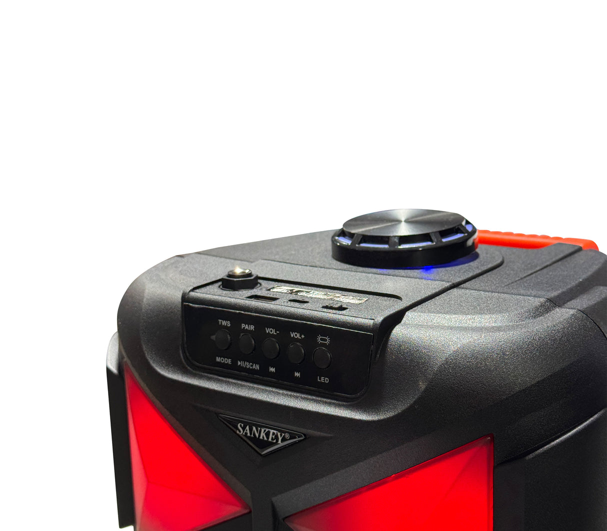 Corneta recargable 8" portátil 8W Karaoke PA8DCS501 Sankey