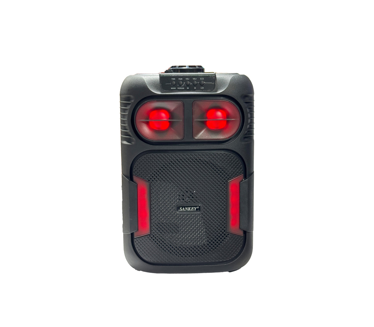 Corneta recargable 8" portátil 8W Karaoke PA8DCS502 Sankey