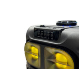 Corneta recargable 8" portátil 8W Karaoke PA8DCS502 Sankey