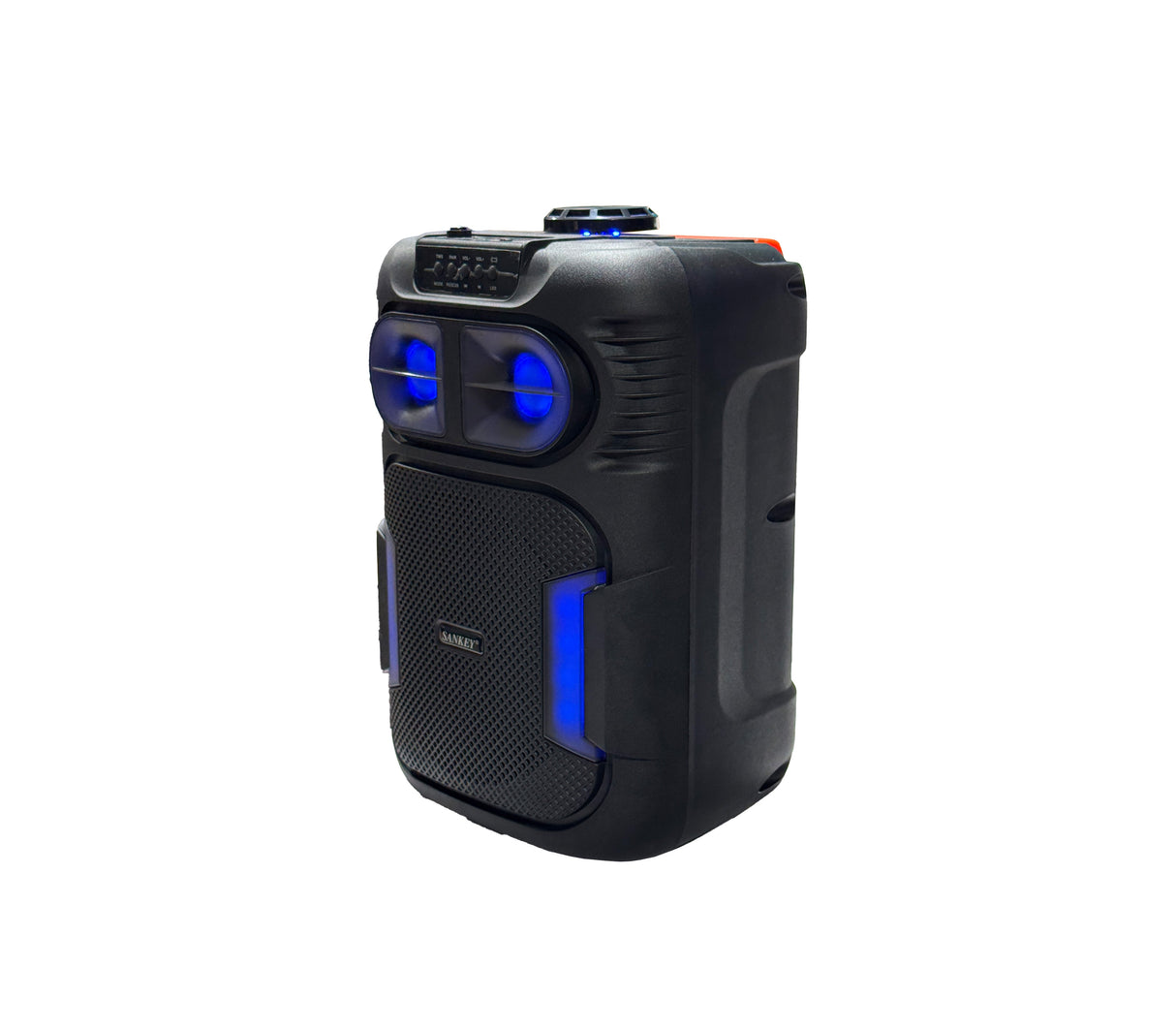 Corneta recargable 8" portátil 8W Karaoke PA8DCS502 Sankey