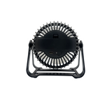 Mini ventilador portátil recargable negro Maxoferta