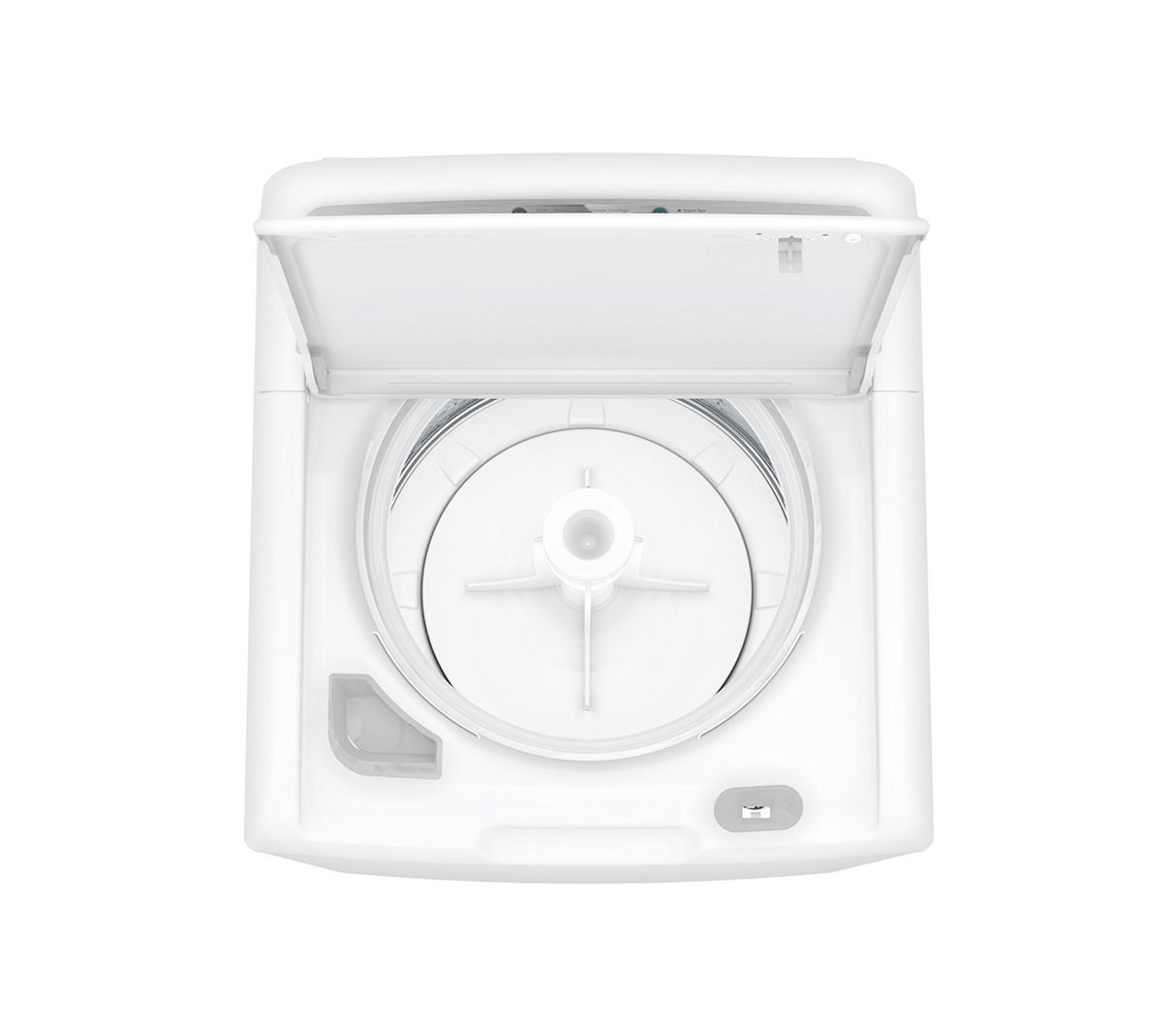 Lavadora automática 19 kg 4 perillas + botón LMA79114CBAK0 blanca Mabe