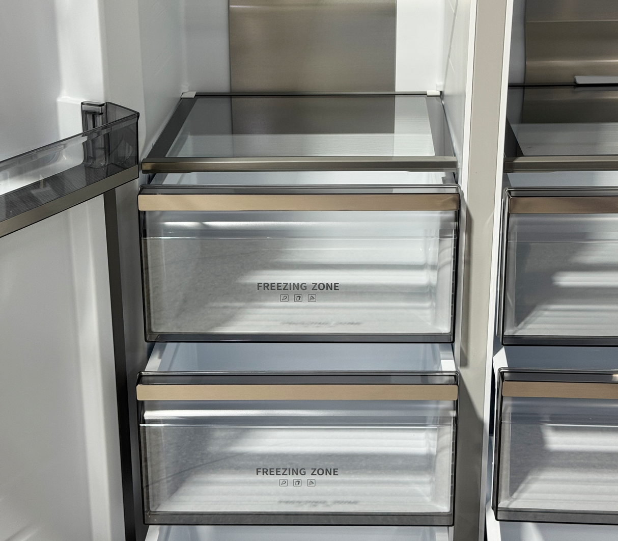 Nevera side by side acero 650 litros Vetrux