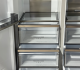 Nevera side by side acero 650 litros Vetrux