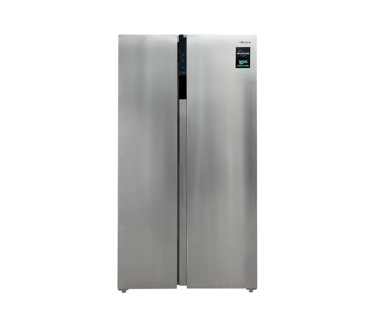 Nevera side by side acero 500 litros Vetrux