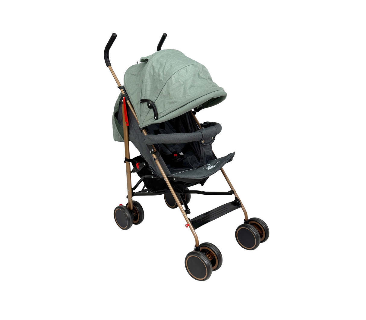 Coche tipo paragua p/bebe verde Bebesitos