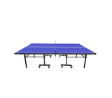 Mesa de ping pong 15mm outdoor con accesorios 160x148x11 cm azul KX