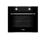 Horno a gas c/enc elect 80cm tipo espejo negro Mabe