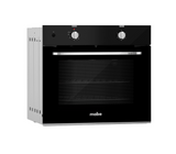 Horno a gas c/enc elect 80cm tipo espejo negro Mabe