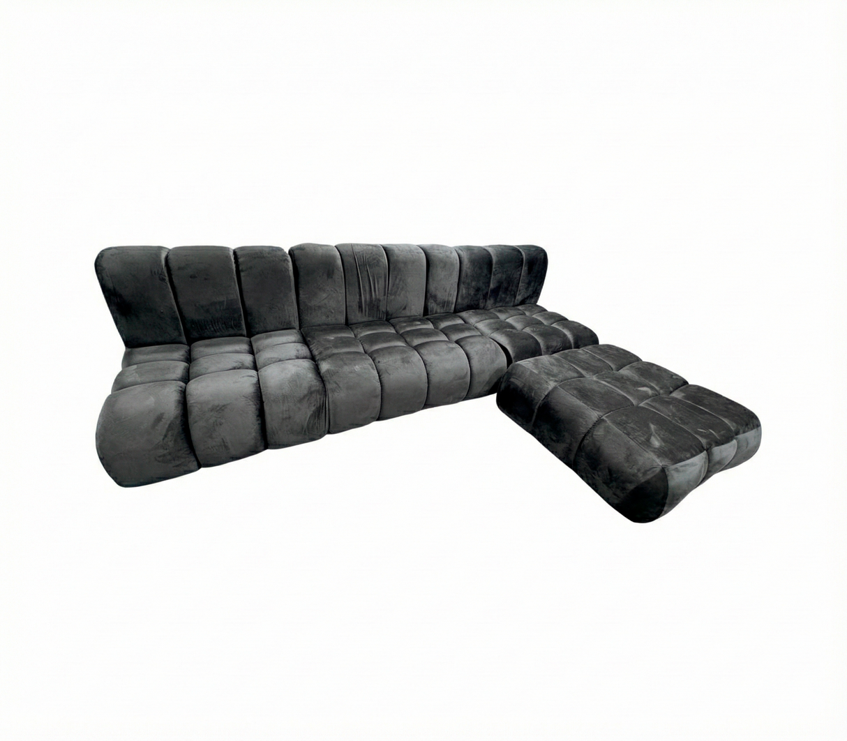 Juego de Recibo Sidny 1, 1 y 2 Puestos Gamuza Fabricadora Man