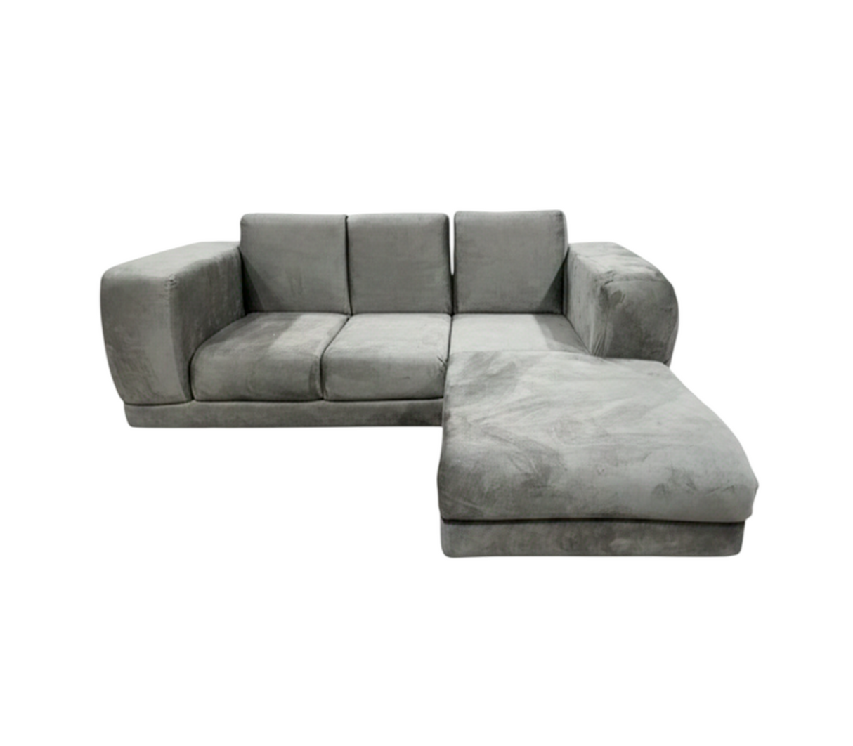 Juego de Recibo Paris 2 Puestos + Chaiselongue Gamuzado Fabricadora Man