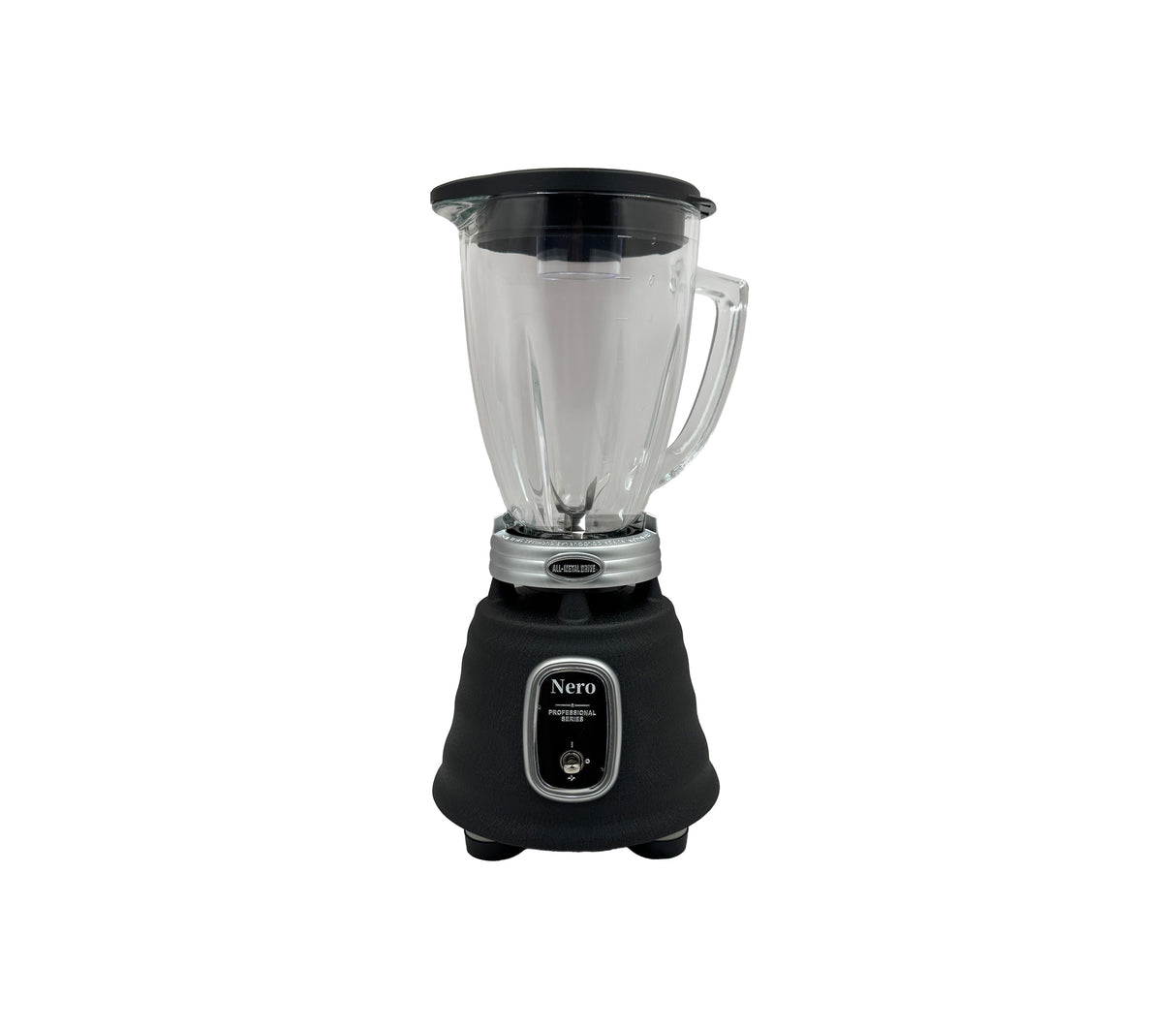 Licuadora + picatodo v/vidrio 1 vel 1.25L 850W negra Nero