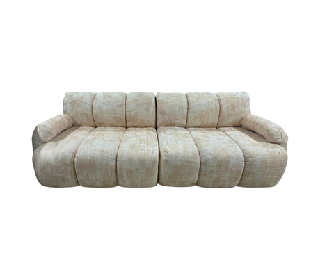 Juego de recibo Melbourne con brazo 2 y 2 puestos gamuzado líneas doradas Fabricadora Man