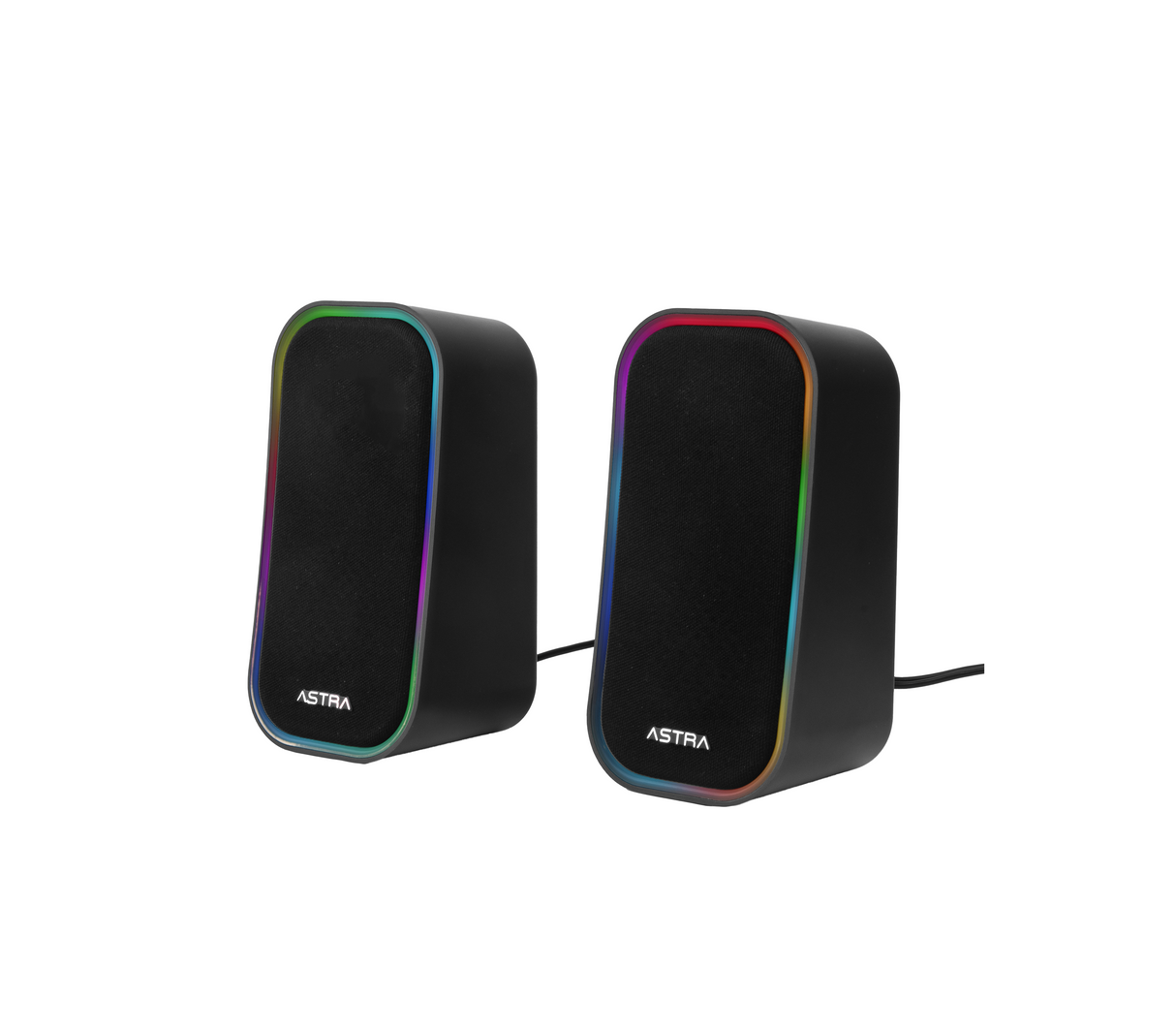 Cornetas Nebula RGB USB Aux 3.5 3 W x 2 estéreo Astra