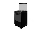 Cocina a gas 20" 4h encendido automático negro Gplus