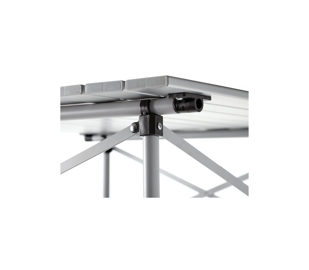 Mesa cuadrada plegable tope de aluminio Coleman