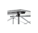 Mesa cuadrada plegable tope de aluminio Coleman